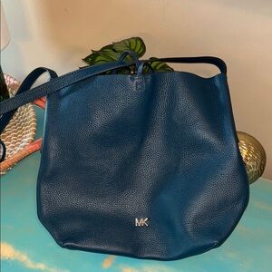 Michael Kors Navy Shoulder Bag